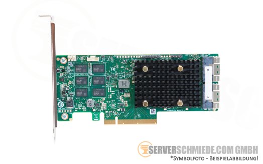 Broadcom 9560-16i 8GB 12G SAS NVMe Tri-Mode 2x SFF-8654 Raid Storage Controller 0, 1, 10, 5, 50, 6, 60