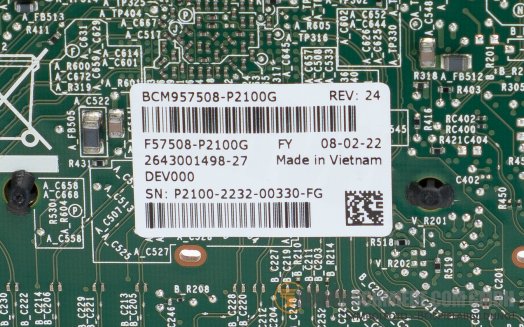 Broadcom BCM957508-P2100G 2x 10/25/50/100GbE QSFP56 PCIe 4.0 x16 Ethernet Netzwerk