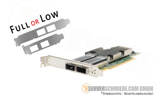 Broadcom BCM957508-P2100G 2x 10/25/50/100GbE QSFP56 PCIe 4.0 x16 Ethernet Netzwerk