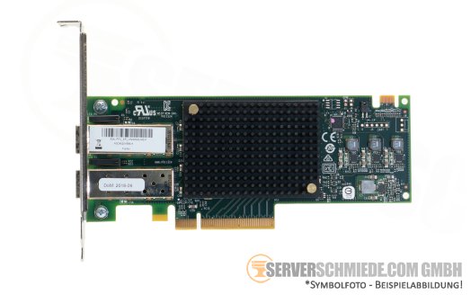 Broadcom Emulex 2x 32Gb FC LPe32002-M2 PCIe x8 FibreChannel Controller HBA