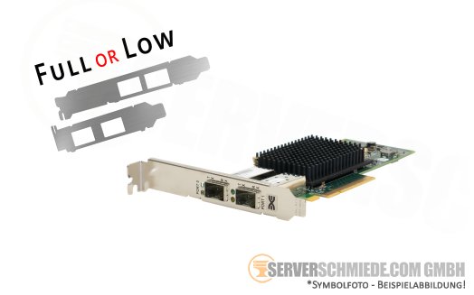 Broadcom Emulex 2x 32Gb FC LPe32002-M2 PCIe x8 FibreChannel Controller HBA