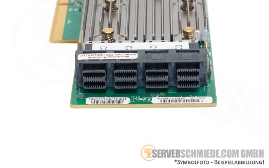 Broadcom LSI 9461-16i 4GB Tri-Mode NVMe SAS SATA 4x SFF-8643 PCIe x8 RAID Storage Controller 0, 1, 5, 6, 10, 50, 60 JBOD