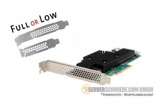 Broadcom LSI 9600-24i PCIe x8 4.0 TriMode HBA HDD SAS SATA SSD NVMe Storage Controller (ZFS, Ceph, Proxmox)