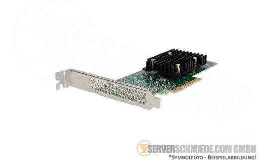 Broadcom LSI SAS 9500-8i PCIe x8 4.0 1x SFF-8654 12G SAS3 NVMe HBA HDD SSD NVMe JBOD Tri-Mode Controller (ZFS, Ceph)