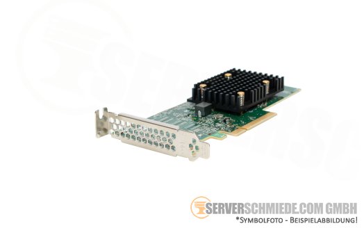 Broadcom LSI SAS 9500-8i PCIe x8 4.0 1x SFF-8654 12G SAS3 NVMe HBA HDD SSD NVMe JBOD Tri-Mode Controller (ZFS, Ceph)