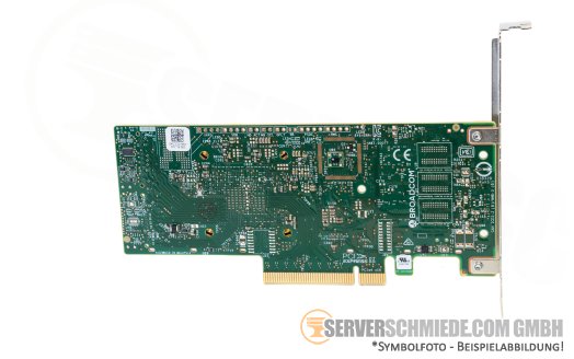 Broadcom LSI SAS 9500-8i PCIe x8 4.0 1x SFF-8654 12G SAS3 NVMe HBA HDD SSD NVMe JBOD Tri-Mode Controller (ZFS, Ceph)