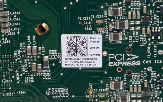 Broadcom P2200G 2x 25/50/100/200/400Gb OSFP112 PCIe 5.0 x16 Ethernet Netzwerk  BCM957608-P2200GQF00 +NEW+