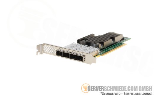 Broadcom P425G BCM957504-P425G 4x 10/25Gb SFP28 Network PCIe 4.0 x16 Controller vmware 8 Server 2022 proxmox +NEW+