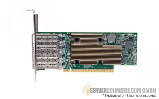Broadcom P425G BCM957504-P425G 4x 10/25Gb SFP28 Network PCIe 4.0 x16 Controller vmware 8 Server 2022 proxmox +NEW+