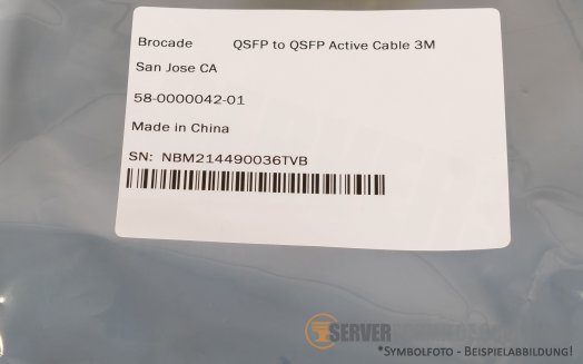 Cisco 3m Kabel DAC copper 40Gb 2x QSFP 40 / 56 Gigabit Ethernet Infiniband cable QSFP-H40G-CU3M