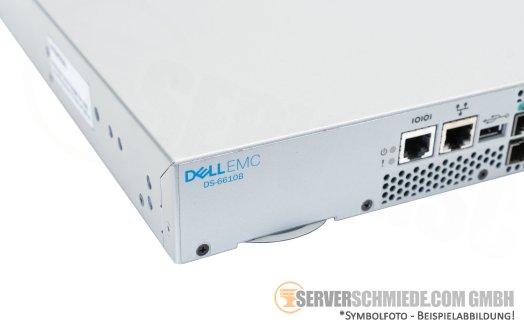 Brocade G610 DS-6610 24-Port 32Gb FC FibreChannel SAN-Switch 24-Ports active