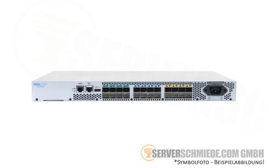 Brocade G610 DS-6610 24-Port 32Gb FC FibreChannel SAN-Switch 24-Ports active