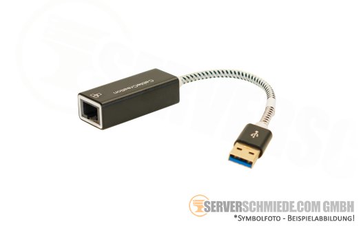 CableCreation USB-A to RJ-45 1GbE Gigabit LAN Adapter Konverter Windows XP, 7, 8, 10, 11 Ipad macOS
