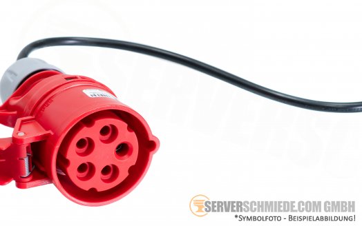 CEE Industriesteckdose 3P+N+E 16A  220/ 380V IP44 -- Buchse C13 A010307