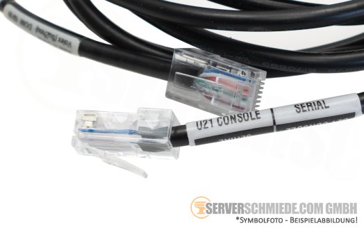 Cisco 2,50m Konsolen Console Kabel cable 1x RJ-45 to 1x RJ-45 seriell 72-0876-01