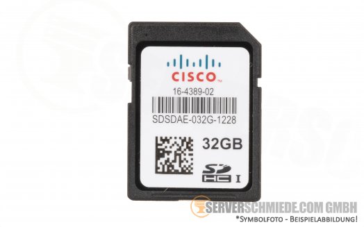 Cisco 32GB SD Karte für UCS Server 16-4389-02 SDSDAE-032G-1228