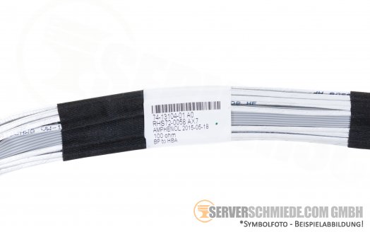 Cisco 40cm 12G SAS Expander Kabel 1x double SFF-8643 gerade 1x double SFF-8643 winkel 74-13104-01 RHS72-0058