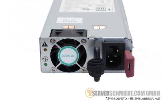 Cisco 500W Netzteil PSU 80 Plus Platinum Nexus Switch NXA-PAC-500W-PI 341-0733-01 Port Side In / Intake
