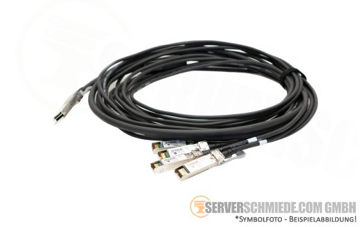 Cisco 5m Kabel DAC copper 40Gb QSFP+ to 4x 10Gb SFP+ Cisco QSFP-4SFP10G-CU5M  Breakout Kabel 3rd party