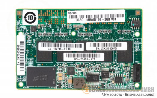 Cisco UCS C220 C240 2GB Raid Controller Cache Modul UCSC-MRAID12G-2GB V01