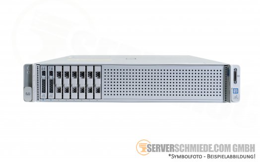 Cisco C240 M5 8x 2,5" SFF 2x Intel XEON Scalable LGA3647 DDR4 ECC Raid 2x PSU 2U 19" Rack Server -CTO-