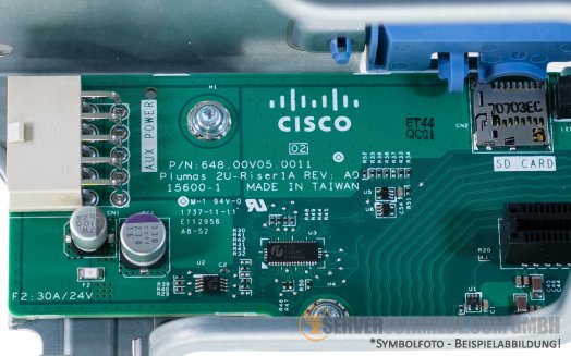 Cisco C240 M5 UCSC-PCI-1-C240M5 Riser 1 inkl Cage 2x PCIe x8 1x PCIe x16