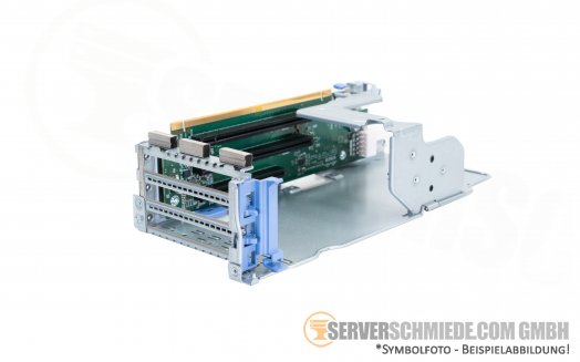 Cisco C240 M5 UCSC-PCI-2B-C240M5 Riser 2 inkl Cage 2x PCIe x8 1x PCIe x16 GPU - 1x NVMe for 2x SFF rear