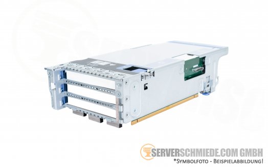 Cisco C240 M5 UCSC-PCI-2B-C240M5 Riser 2 inkl Cage 2x PCIe x8 1x PCIe x16 GPU - 1x NVMe for 2x SFF rear