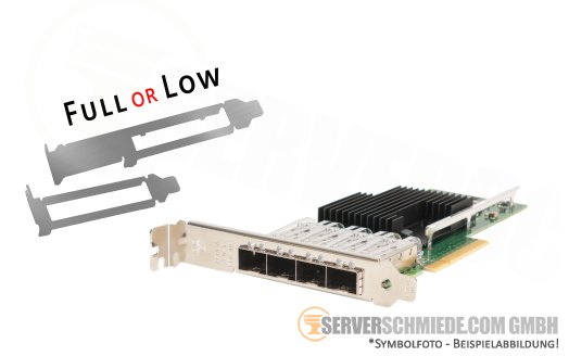 Cisco Intel X710-DA4 4x 10GbE SFP+ PCIe x8 Quad Port Network Adapter Controller 30-100131-01 A0
