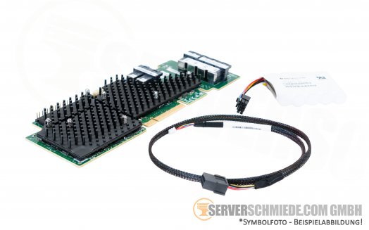 Cisco M5 UCSC-RAID-M5HD 12G SAS NVMe Tri-Mode 24-port 4GB Raid Controller: 0, 1,10, 5, 6, 50, 60, HBA / incl.battery + cable 74-106102-01 49571-22