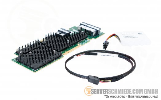 Cisco M5 UCSC-RAID-M5HD 12G SAS NVMe Tri-Mode 26-port 4GB Raid Controller: 0, 1,10, 5, 6, 50, 60, HBA / incl.battery + cable 74-106102-01 49571-22