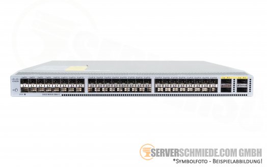 Cisco Nexus N3K-C3064PQ-10GX 3064-X 48x 10GbE SFP+ - 4x 40 GbE QSFP+ L3 Network Switch 19" 1U Rack