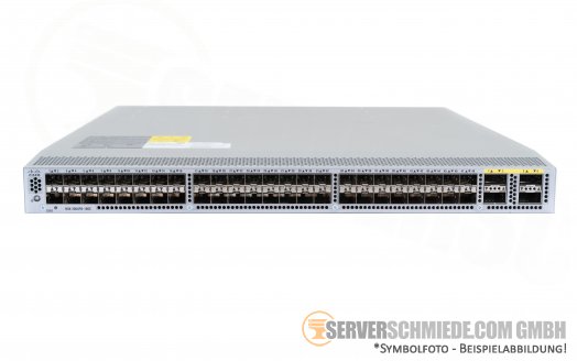 Cisco Nexus 3064PQ Switch 19" 1U Rack 48x 10GbE SFP+ 4x 40 GbE QSFP+ N3K-C3064PQ-10GE