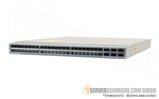Cisco Nexus 9300 N9K-C93180YC-FX Network Switch 48x 10/25GbE SFP28 + 6x 100GbE QSFP28 19