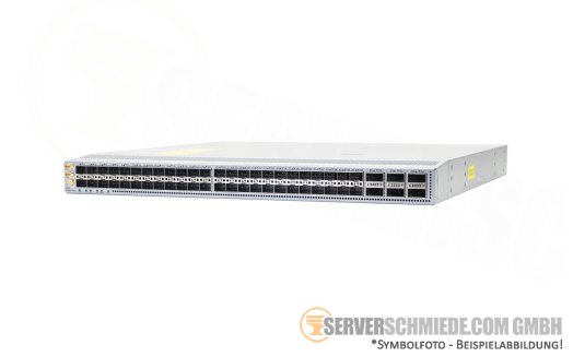 Cisco Nexus 9300 N9K-C93180YC-FX3 Network Switch 48x 10/25GbE SFP28 + 6x 100GbE QSFP28 19