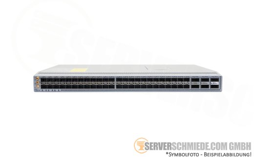 Cisco Nexus 9300 N9K-C93180YC-FX3 Network Switch 48x 10/25GbE SFP28 + 6x 100GbE QSFP28 19