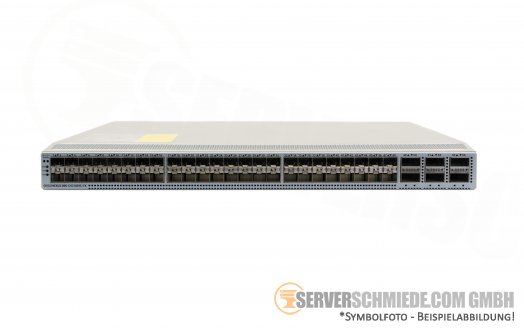 Cisco Nexus 9300 Network Switch 19" 1U Rack 48x 10/25GbE + 6x 100GbE QSFP28 N9K-C93180YC-FX