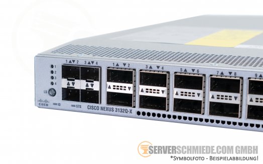 Cisco Nexus N3K-C3132Q-40GX 32x 40GbE QSFP+ - 4x 10GbE SFP+ L3 Network Switch 19