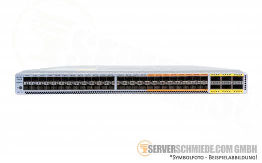 Cisco Nexus N5K-C5672UP 48x 10Gb SFP+ 6x 40Gb QSFP+ (16x XUP SFP+ unified ports) Switch L3 managed