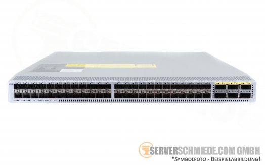 Cisco Nexus N9K-C9372PX Network Switch 19" 1U Rack 48x 10Gb SFP+ + 6x 40Gb QSFP+ 2x PSU