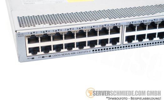 Cisco Nexus N9K-C9372TX-E Network Switch 19
