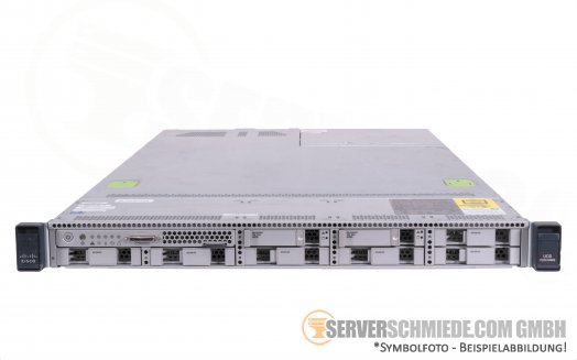 Cisco UCS C220 M3 8x 2,5" SFF 19" 1U Rack Server 2x Intel XEON E5-2600 v1 v2 DDR3 ECC Raid 2x PSU