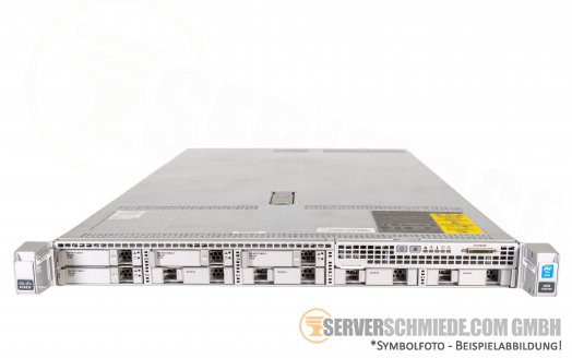 Cisco UCS C220 M4 1U Server 8x 2,5" SFF 2x Intel XEON E5-2600 v3 v4 DDR4 ECC Raid 2x PSU