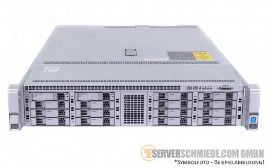 Cisco UCS C240 M4 19" 2U 16x 2,5" SFF 2x Intel XEON E5-2600 v3 v4 DDR4 ECC Raid 2x PSU  Server