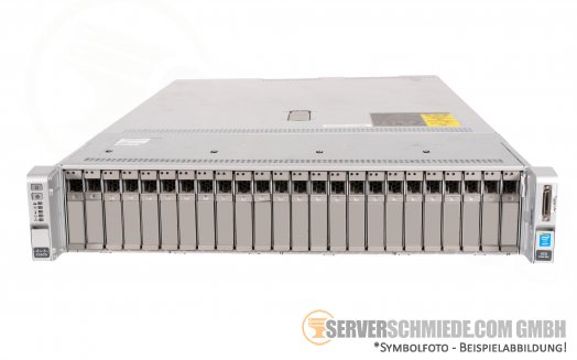 Cisco UCS C240 M4 19" 2U 24x 2,5" SFF 2x Intel XEON E5-2600 v3 v4 DDR4 ECC Raid 2x PSU  Server