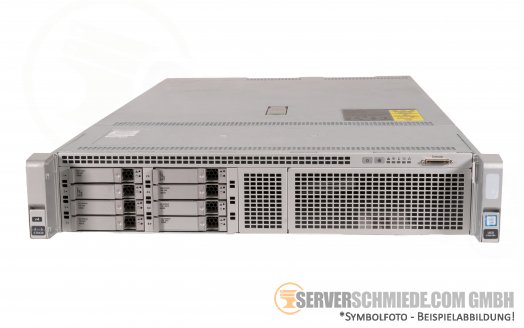 Cisco Ucs C240 M4 19 2u 8x 2 5 Sff 2x Intel Xeon E5 2600 V3 V4 Ddr4 Ecc Raid 2x Psu Server Serverschmiede Com Gmbh