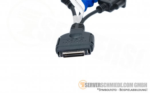 Cisco UCS KVM Adapter 2x USB 1x VGA 1x serial 37-1016-01