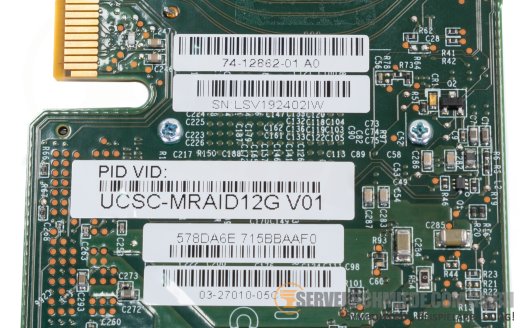 Cisco UCSC-MRAID12G 12G SAS RAID Controller 2x SFF-8643 for HDD SSD 2Gb Cache Raid 0, 1, 10 , 5, 6, 50, 60 with BBU