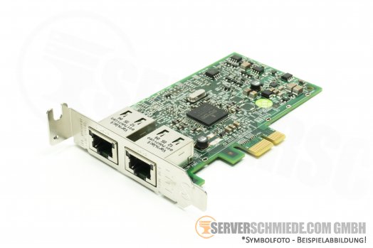 Dell Broadcom N27204 2x 1GbE copper RJ-45 PCIe x4 Network Ethernet Controller 0557M9