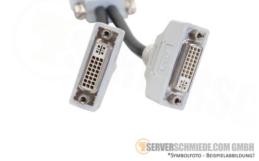 Compupack DVI Splitter Y Cable DMS-59 15 126502A001-001-01-RS1